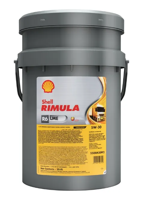 Shell Rimula R6 LME 5W-30 - 20LT