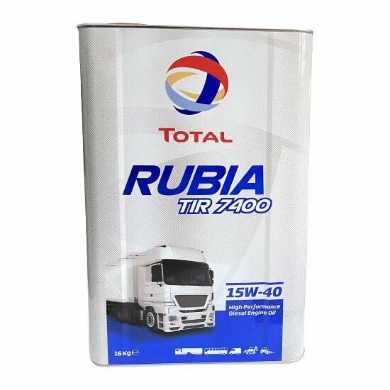 Total Rubia TIR 7400 15W-40 - 18LT