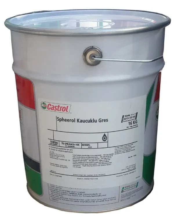 Castrol Spheerol Kauçuklu Gres - 16KG