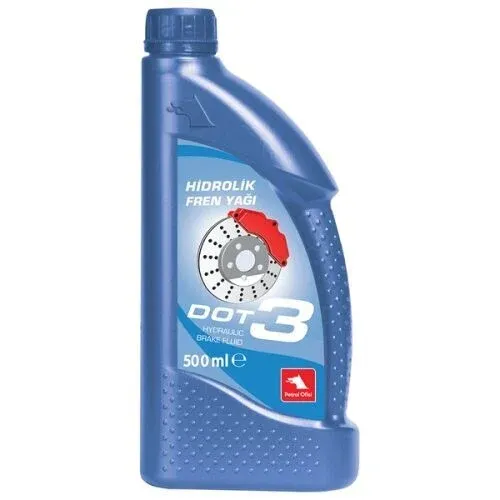 Petrol Ofisi Dot 3 Fren Hidroliği - 500ML