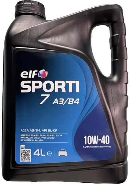 Elf Sporti 7 A3-B4 10W-40 - 4LT